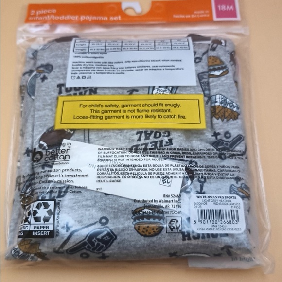 18month 2 piece Pajama Set - Picture 8 of 10